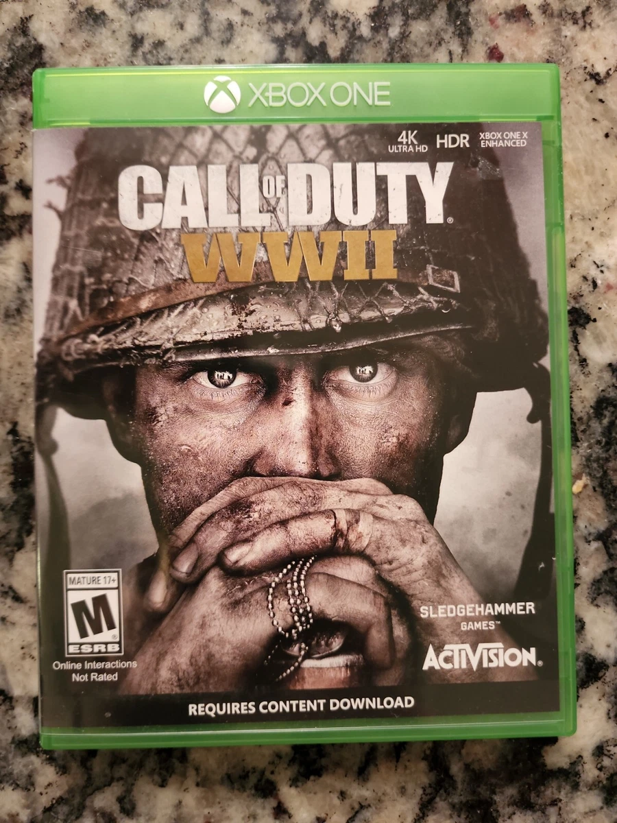 Call of Duty WWII Microsoft Xbox One 47875881129 eBay