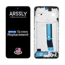 For Redmi Note 12S LCD Display Touch Screen Digitizer Replacement Frame + Tools