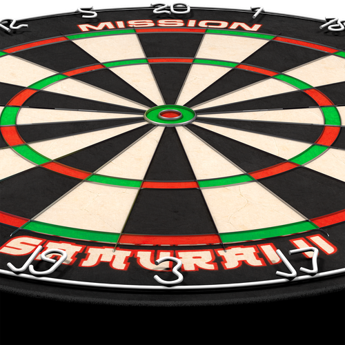 Dartboard Mission Samurai II Freccetta professionale filo ultrasottile - Foto 6 di 12