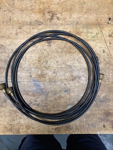 Ralston 6900 psi WP line, two lines 6 feet long with brass ends, TWO LINES!