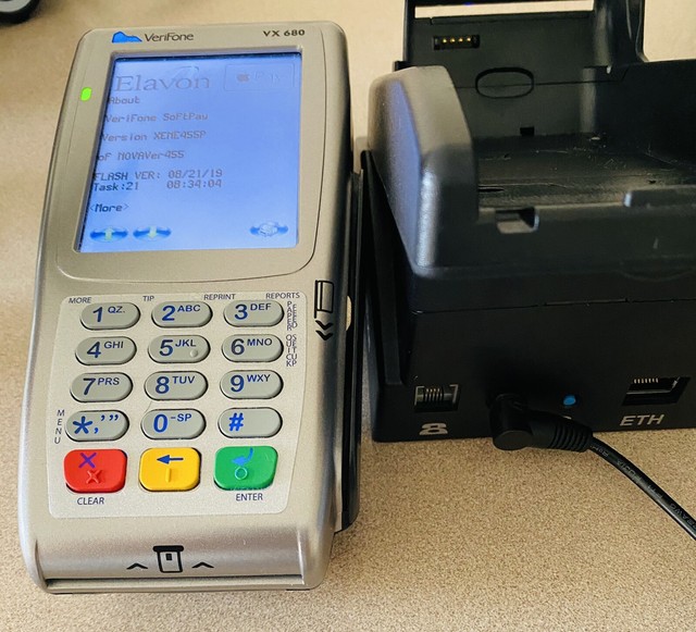 Verifone Vx680 Wifi/bluetooth Emv(chip Card) Reader & Bluetooth