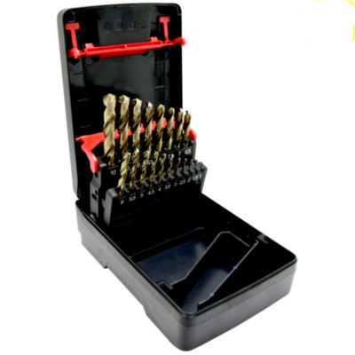 Würth Spiralbohrer-Satz HSCo DIN 338 Red Line Syska 19-tlg.