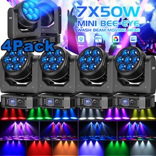 350W LED Moving Head Light RGBW Wash Beam Stage DMX Spot Lighting DJ Disco Party