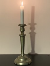 kerzenst&auml;nder silber/versilbert? mit Punze und Patina