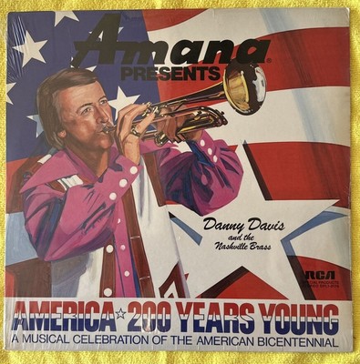 America - 200 Years Young by Danny Davis and the Nashville Brass NEW/SEALED LP