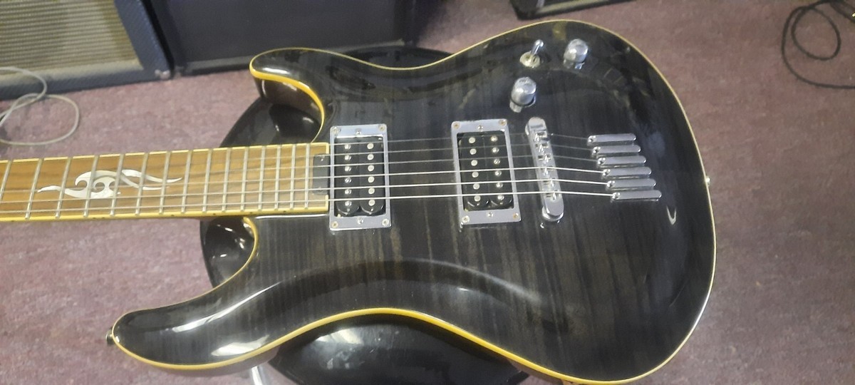 Yamaha RGX520FZ Translucent Gray Electric Guitar w/gigbag Yamaha RGX520FZ Translucent Gray Electric Guitar w/gigbag