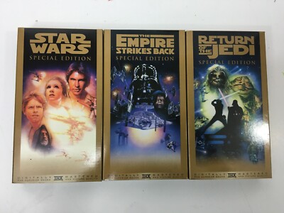 スターウォーズ STAR WARS TRILOGY Star Wars Trilogy (DVD, 2004, 4-Disc Set, Widescreen) Box
