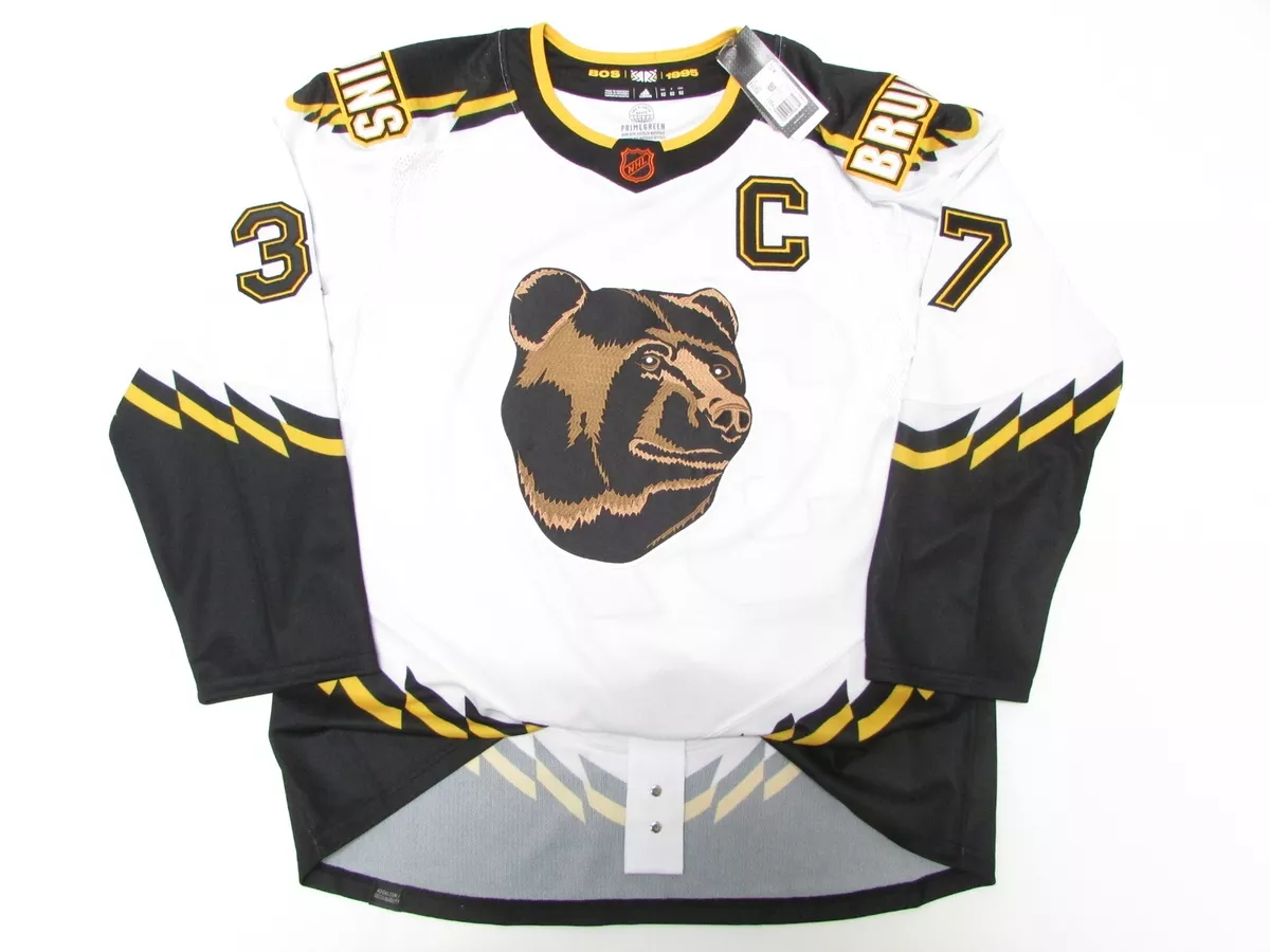 Adidas Patrice Bergeron Boston Bruins Pooh Bear Reverse Retro