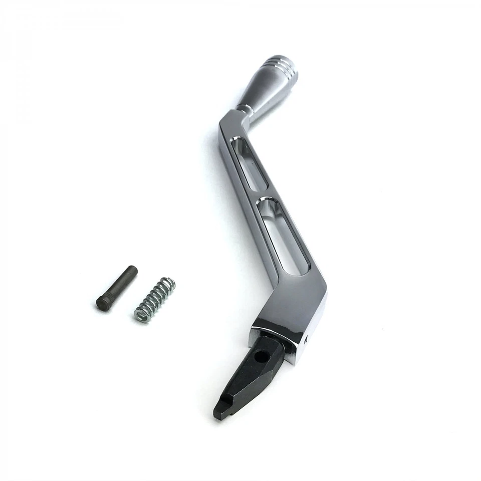 GM CHEVY STREET HOT ROD POLISHED BILLET ALUMINUM COLUMN SHIFTER ARM SHIFT LEVER - Image 3 of 4