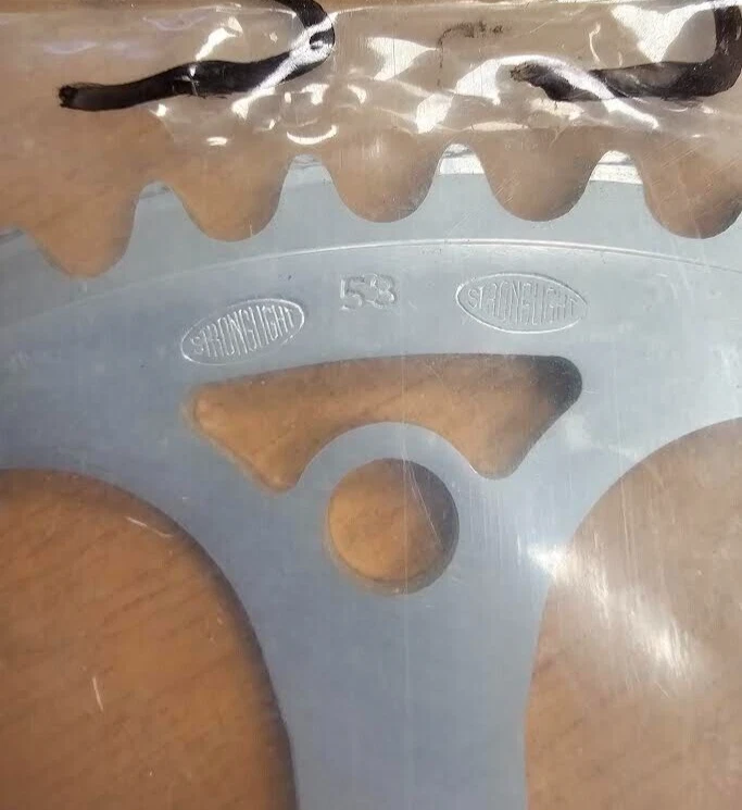 Stronglight 100 Zicral 86mm BCD 5 Arm Chainring-Fits Stronglight 80/99/100 (53T) - Image 4 of 4