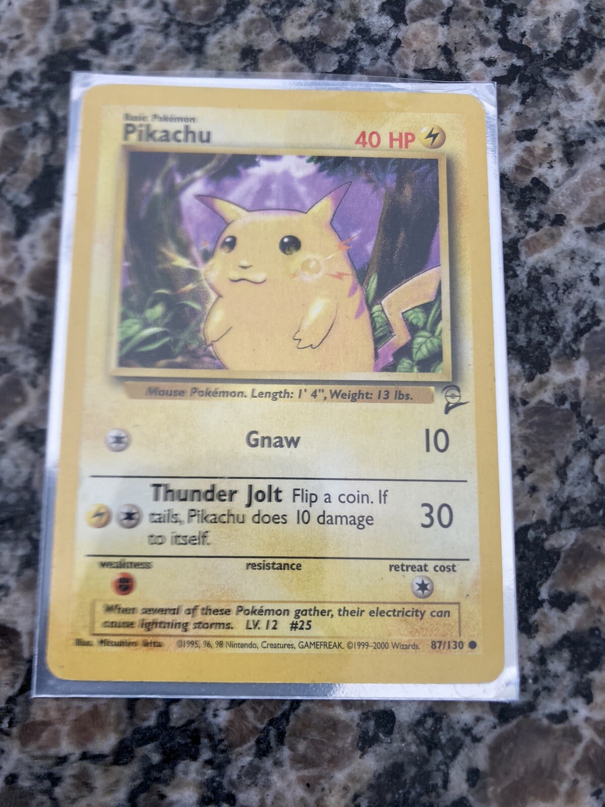Pokémon TCG Pikachu Base Set 58/102 Regular Unlimited Common | eBay