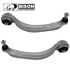 Bison Performance 2pc Set Front LH RH Lower Rearward Control Arms For A4 RS4 S4