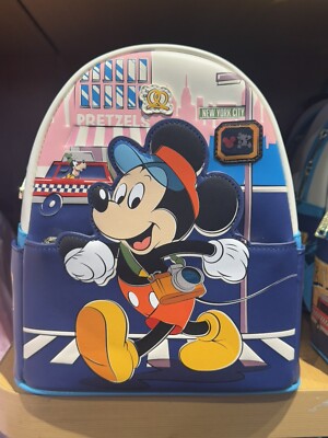 Disney x Loungefly New York Times Square Exclusive Mickey The Big Apple Backpack