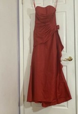 Gorgeous Strapless MoriLee Mori Lee by Madeline Gardner Bridesmaid Prom Dress Sm