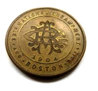 1904 G.A.R. 38th NATIONAL ENCAMPMENT BOSTON TOKEN MEDAL