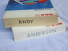 RCA Solid State Databooks 1983-1988 & RCA Solid State Applications 1983  Box - G