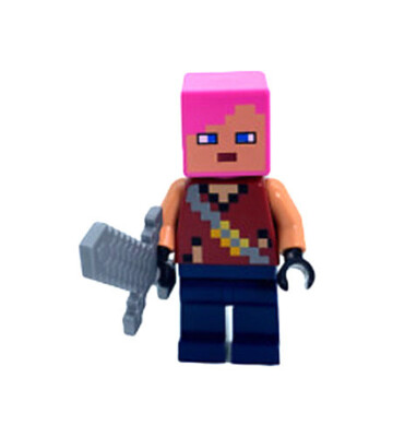 NEW Lego MINECRAFT 21190 The Abandoned Village Zombie Hunter with sword  only