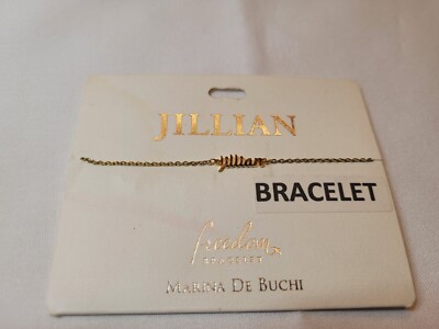 JILLIAN Adjustable Freedom Bracelet Marina De Buchi Gold-tone NEW