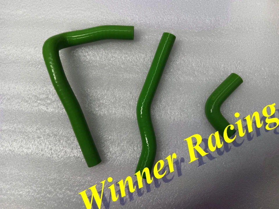 MANGUERA RADIADOR SILICONA FIT SUZUKI RM65 03-06 para Kawasaki KX 65 2000-2023 VERDE Foto 2 de 4