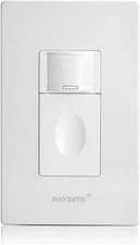 Capteur de mouvement Commutateur de lumière Pas de fil neutre Obligatoire Sol nécessaire 5A Pôle unique