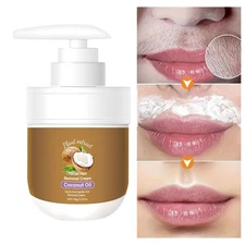 Facial Depilatory Cream, Coconut Hair Remover for Upper Lip and Chin for Women