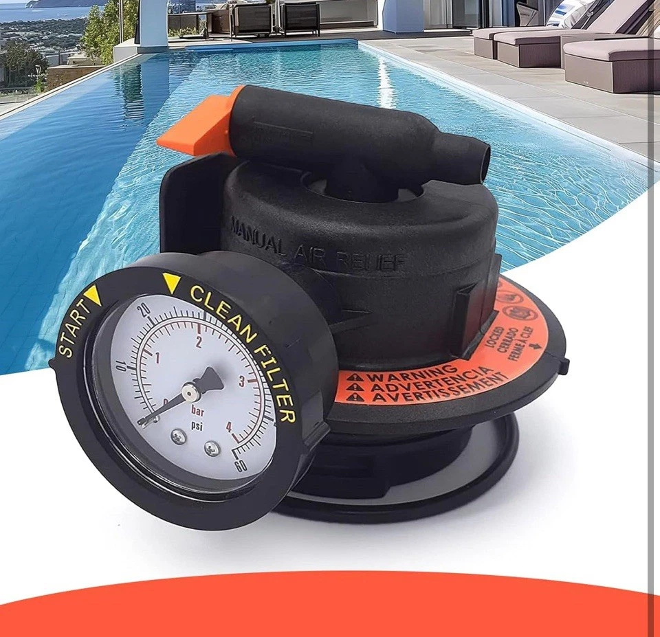 Conjunto de alivio de aire manual 2420MAR2 para filtros Hayward DE - Conjunto completo Foto 2 de 4