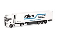 Herpa 318020 Man Tgx Gx KüHlkoffer-Sattelzug KüHn KüHltransporte