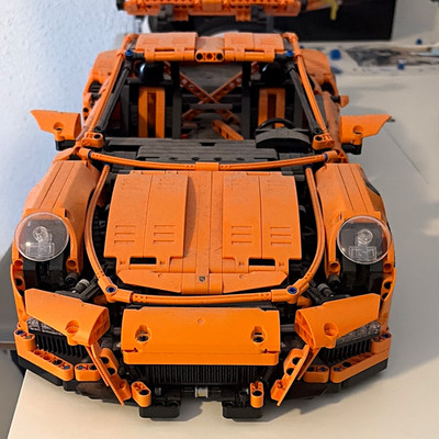 LEGO Technic Porsche 911 GT3 RS 42056 2704 Teile orange limitierte Auflage