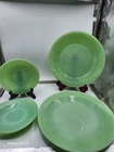 Vintage Jadeite Saucer - Fire-King Ribbed Edge ~ Your Choice of One