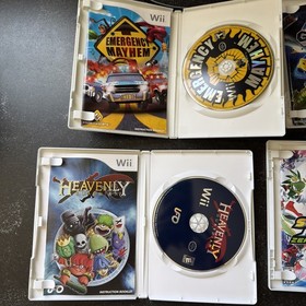 Lot Of 4 Nintendo Wii Video Games, Tested And Working, In Cases + Manuals
