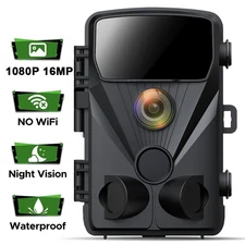 Trail Camera 20MP Wildlife Game NightVision Outdoor Hunting 850NM No glow Cam