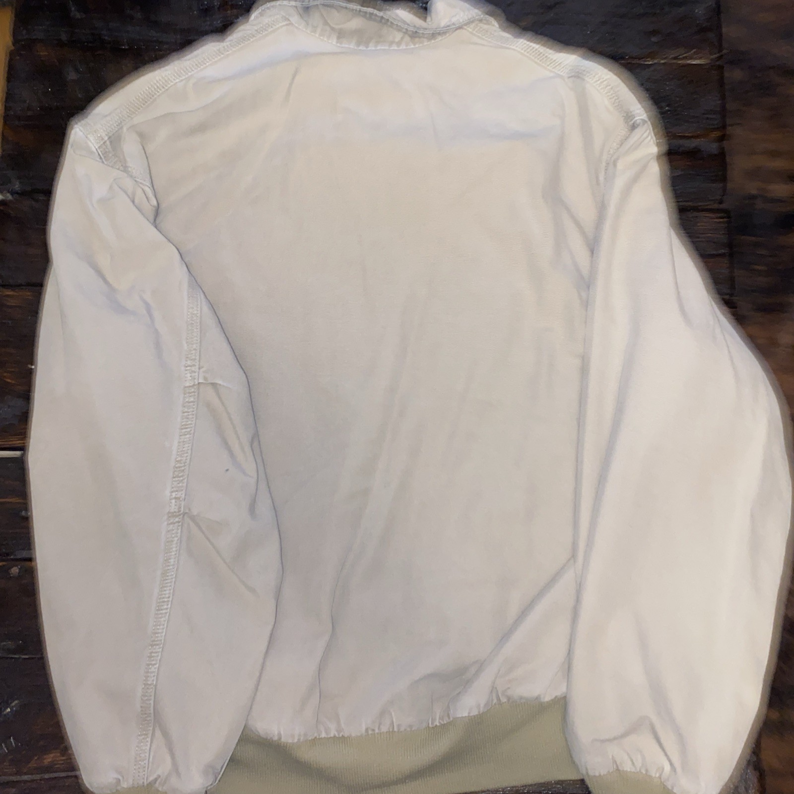 Carhartt J163 Jacket Mens Size L  MUS Tan Full Zip Lightweight Bomber Workwear thumbnail 7