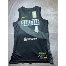 Nike Seattle Storm Rebel Edition WNBA Jersey Candice Dupree 4 Womens Size M