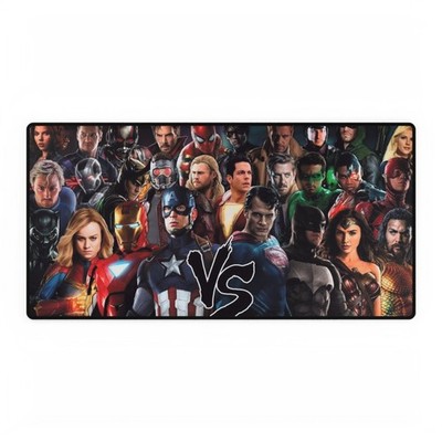 Marvel Vs DC Cinematic Universe Cast Crossover Mouse Pad Desk Mats