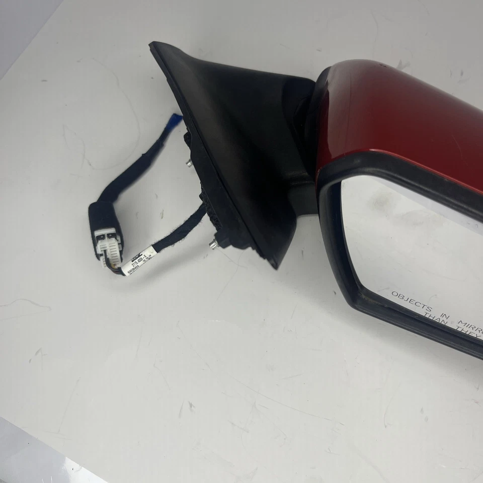 2017-20 Hyundai Elantra Passenger RH Side Power Door Mirror Red OEM 87620-F2000 - Imagem 3 de 4