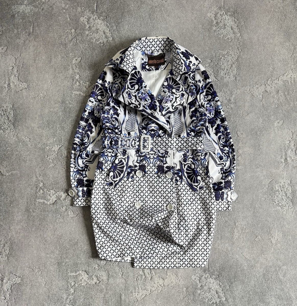 160 Roberto cavalli ジャケット Roberto Cavalli 1980's Metallic Leather Jacket – Carny Couture