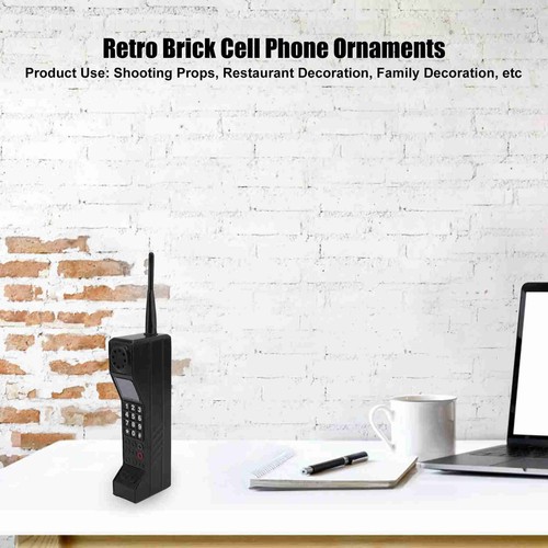 Retro Años 80 90 De Colección Ladrillo Teléfono Celular Adorno Falso Teléfono Celular Modelo MUOU - Imagen 5 de 23