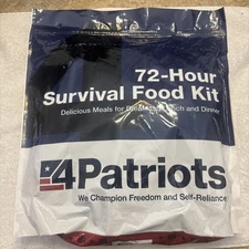 4Patriots 72-Hour Survival Food Kit: Emergency Food  25 Year Shelf Life