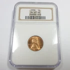 1938 P NGC MS67 RD RED - Lincoln Wheat Penny Cent 1c US Coin #58668B