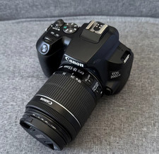 Canon EOS 200D II Kit with EF-S 18-55mm f/4-5.6 IS STM - Black English -95 new