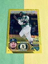 2023 Topps Chrome Shea Langeliers #175 Yellow Logofractor /75 RC 📈🔥
