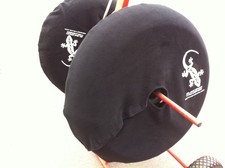 Polar Fleece 17" Motorbike tyre over blanket covers wraps fits BMW BSB WSB