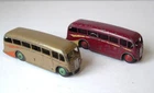 2 x Dinky Toys 29G 'LUXURY COACH'   1:43 Vintage Diecast Bus