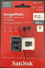 SanDisk 512GB ImageMate microSDXC UHS-1 Memory Card