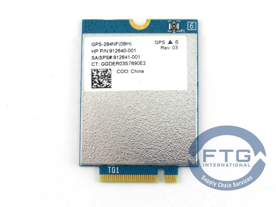 Tarjeta WiFi 912640-001 HP Elite x2 1013 G3 GPS-294NF Foto 2 de 3