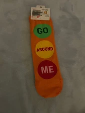 BlueQ Funny Women's Crew Socks Go Around Me Stoplight Shoe Size 5-10 NEW NWT