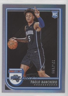 2022 Panini NBA Hoops Rookies Silver 170/199 Paolo Banchero #231 Rookie RC 0g90