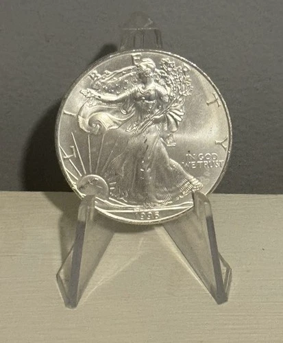 1996 American Silver Eagle Uncirculated Bullion $1 Coin