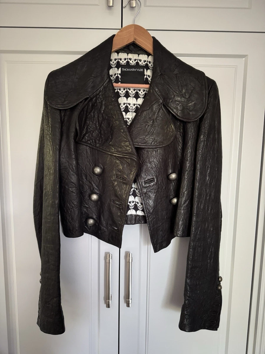 Thomas Wylde Coats, Jackets & Vests Leather Outer Shell for Women