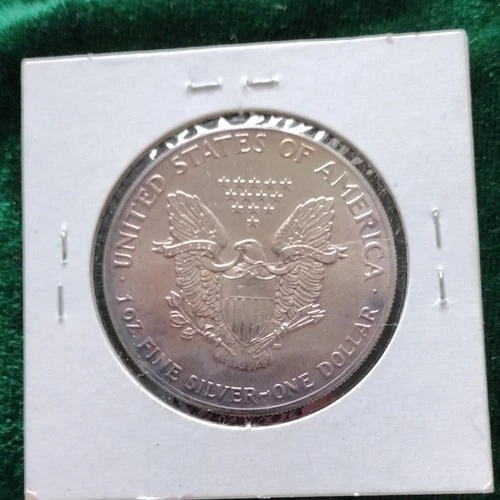 U.S. Mint American Eagle 1986 1 oz .999 Fine Silver Bullion Coin